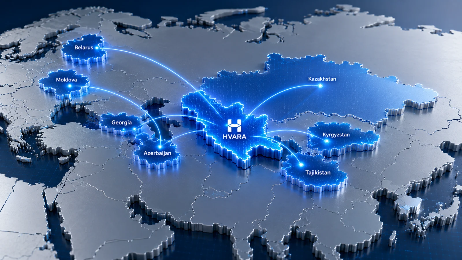География поставок HVARA
